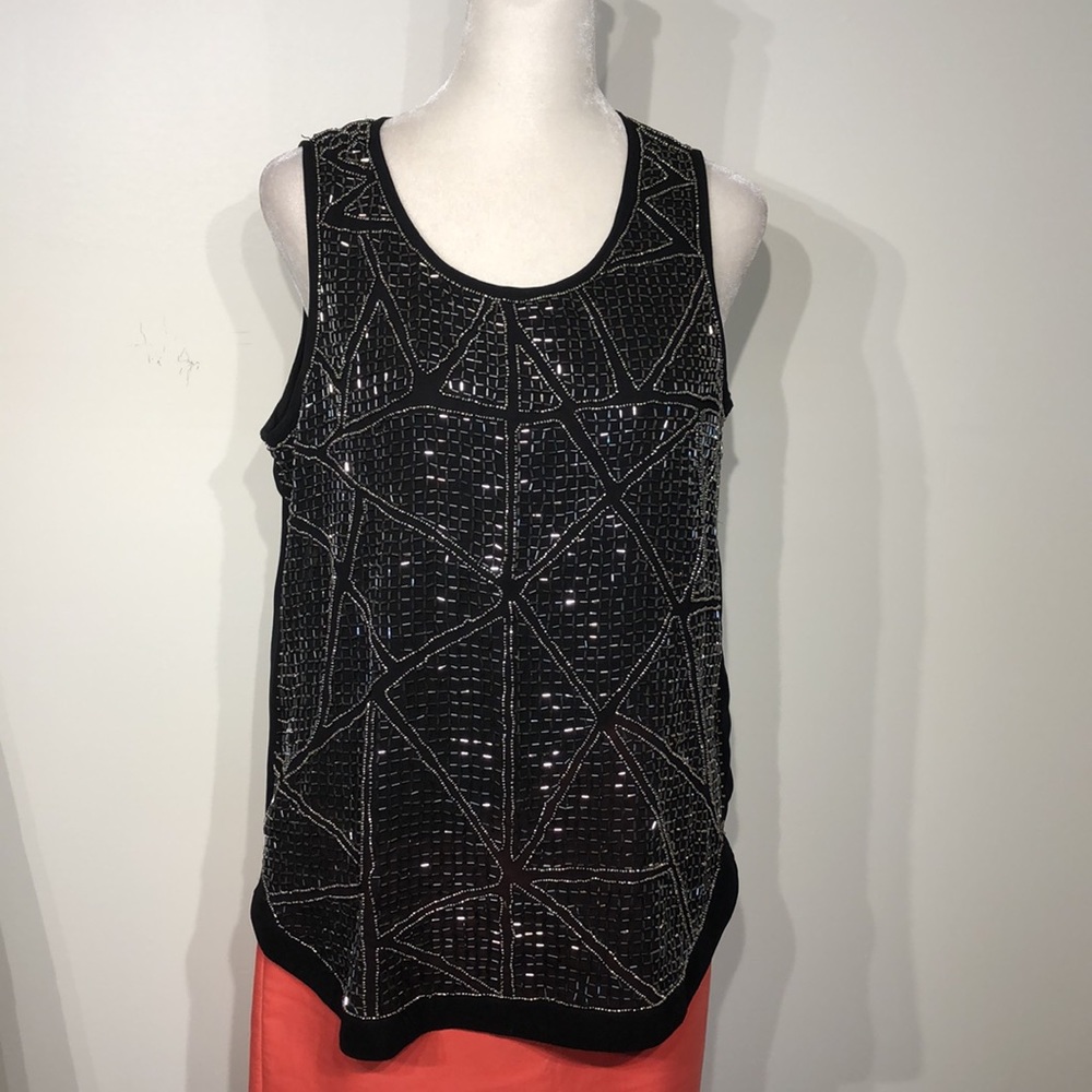 Olive & Oak Beaded Top